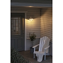 Luminaire mural VEGA MINI E27 IP44, blanche gradable