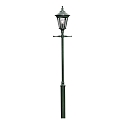 Tte de luminaire VIRGO  1 flamme E27 IP23, vert, couleurs fume