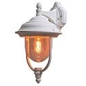 Außen-Wandleuchte PARMA DOWN, E27 max. 75W, Weiß, Aluminium / Acrylglas klar