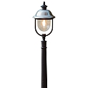 Path luminaire PARMA with roof from stainless steel, E27 max. 75W