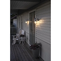 Konstsmide Luminaire mural dextrieur NAPOLI E27 IP44, acier