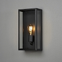Konstsmide wall luminaire CARPI E27 IP44, black dimmable
