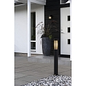 Outdoor Wegeleuchte PISTOIA, 95cm, E27, IP54, dimmbar, schwarz
