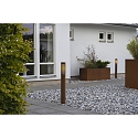Konstsmide Outdoor Wegeleuchte PISTOIA, 95cm, E27, IP54, dimmbar, rost