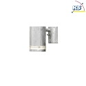 Konstsmide Applique da esterno MODENA con riflettore GU10 IP44, acciaio, trasparente