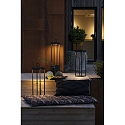 Outdoor LED Akku-Laterne RAVELLO, IP54, 2.2W 3000K 180lm, mit Touch-Dimmer + Aufhängung, schwarz, Groß, 50cm