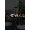 Konstsmide Outdoor LED accu table lamp POSITANO, IP54, 2.2W 2700/3000K 180lm, dimmable, witch USB charging dock, black Konstsmide Outdoor LED accu table lamp POSITANO, IP54, 2.2W 2700/3000K 180lm, dimmable, witch USB charging dock, black