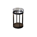 Outdoor LED Akku-Laterne CHIETI, IP54, 2.5W 2700/3000K 124lm, mit abnehmbarer Schale + Touch-Dimmer, Grau