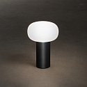Konstsmide LED Akku-Tischleuchte ANTIBES, 2,5W, 2700/3000/4000K+RGB, IP54, dimmbar, schwarz