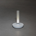 Konstsmide LED Akku-Tischleuchte BIARRITZ, 2,5W, 1800/2700/4000K, IP54, dimmbar, wei