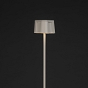 battery floor lamp NICE square, with USB connection, CCT Switch, with touch dimmer IP54, rust dimmable