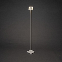 battery floor lamp NICE square, with USB connection, CCT Switch, with touch dimmer IP54, rust dimmable