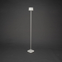 battery floor lamp NICE square, with USB connection, CCT Switch, with touch dimmer IP54, rust dimmable