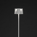 battery floor lamp NICE square, with USB connection, CCT Switch, with touch dimmer IP54, rust dimmable