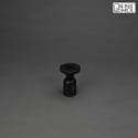 Konstsmide battery table lamp NANTES with USB connection, with touch dimmer IP54, black dimmable