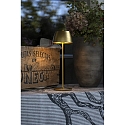 Lampe de table  accu EZE USB IP54, or mat