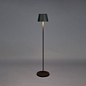 Konstsmide battery floor lamp POMEZIA MEDIUM USB IP54, black dimmable