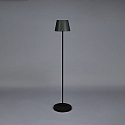 Konstsmide battery floor lamp POMEZIA MEDIUM USB IP54, black dimmable