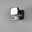 Applique da esterno SMARTLIGHT SMALL con rilevatore di movimento, con camera IP54, nero dimmerabile