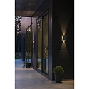 Konstsmide LED outdoor wall luminaire CREMONA, with backlight + light beam, adjustable, 3W 3000K 360lm, anthracite alu / clear glass Konstsmide LED outdoor wall luminaire CREMONA, with backlight + light beam, adjustable, 3W 3000K 360lm, anthracite alu / clear glass