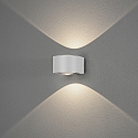 Konstsmide wall luminaire GELA up / down IP54, white 