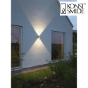 outdoor wall luminaire BITONTO  IP54, white 