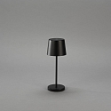 Konstsmide Lampe de table  accu VENCE MINI USB IP54, noir gradable