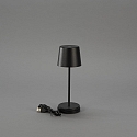 Konstsmide Lampe de table  accu VENCE MINI USB IP54, noir gradable