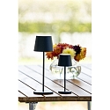 Konstsmide Lampe de table  accu VENCE MINI USB IP54, noir gradable