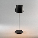 Konstsmide Lampe de table  accu VENCE USB IP54, noir gradable