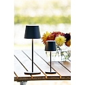 Konstsmide Lampe de table  accu VENCE USB IP54, noir gradable