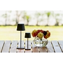 Konstsmide Lampe de table  accu VENCE USB IP54, noir gradable