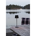 Konstsmide Lampe de table  accu VENCE USB IP54, noir gradable