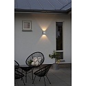 Konstsmide outdoor wall luminaire CHIERI IP54, white 