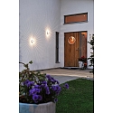 Konstsmide HighPower LED Außen-Wandleuchte MONZA, mit Seiten-Effekt , 3W 3000K 160lm, Silbergrau, Massiv-Aluminium Konstsmide HighPower LED Außen-Wandleuchte MONZA, mit Seiten-Effekt , 3W 3000K 160lm, Silbergrau, Massiv-Aluminium