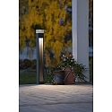 Konstsmide Outdoor HighPower LED path luminaire MASSA, Down/Side, angular, IP54, 8W 3000K 800lm, anthracite aluminium / clear acrylic Konstsmide Outdoor HighPower LED path luminaire MASSA, Down/Side, angular, IP54, 8W 3000K 800lm, anthracite aluminium / clear acrylic