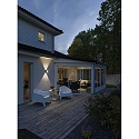 Konstsmide Outdoor HighPower LED wall luminaire CREMONA, 2-sided adjustable 0°-90°, 12W 3000K 720lm, anthracite / aluminium, plastic opal Konstsmide Outdoor HighPower LED wall luminaire CREMONA, 2-sided adjustable 0°-90°, 12W 3000K 720lm, anthracite / aluminium, plastic opal