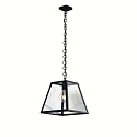 Luminaire  suspension LEXINGTON  1 flamme IP20, noir