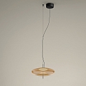 Luminaire  suspension PLAT RECESSED (DALI-2) avec abat-jour, CCT Switch, rglable, avec diffuseur IP20, noir gradable