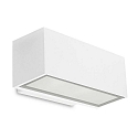 Applique da esterno AFRODITA LED SINGLE EMISSION - 22CM Gi, 1-Lampadina IP65, Bianco 