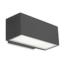 Applique da esterno AFRODITA LED SINGLE EMISSION - 22CM Gi, 1-Lampadina IP65, antracite 