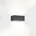 Luminaire mural dextrieur NEMESIS LED -  7x17CM haut bas, petit, commutable IP65, anthrazit 