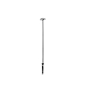 LEDS C4 gorund spike luminaire INVISIBLE ADJUSTABLE with plug, adjustable, tiltable, on/off IP54, black  LEDS C4 gorund spike luminaire INVISIBLE ADJUSTABLE with plug, adjustable, tiltable, on/off IP54, black