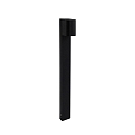 LED Pollerleuchte EKO BOLLARD STANDARD, IP66 IK07, 80cm, Down, gerade, 6.1W 3000K 369lm 24, starr, dimmbar, schwarz