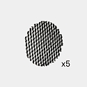 Grille lot de 5