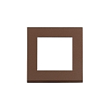Cadre de montage CLICK angulaire, mcanique, marron