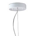 LEDS C4 Luci a sospesione CISNE PENDAND - E27 senza paralume E27 IP65, bianco dimmerabile