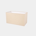LEUCHTENSCHIRME (ZUBEHOR) SHADE RECTANGULAR 285X170X150MM SANDGESTRAHLT