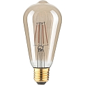 Ampoule Edison forme d'ampoule ST64 GOLD commutable ST64 clair E27 4,5W 380lm 1800K 320 CRI 80-89 