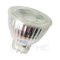 LED MR11 pin socket reflector lamp, 12V AC/DC, GU4, 3W 3000K 180lm 38